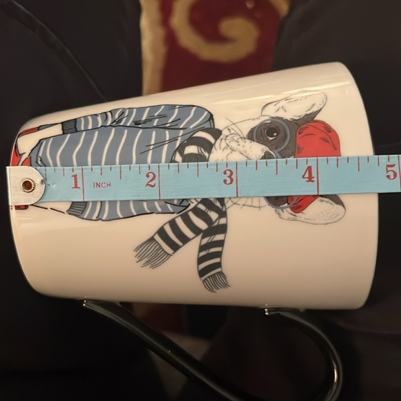 Signature Housewares Incorporated Hipster Animal Boston Terrier Coffee Mug Cup - Picture 10 of 14